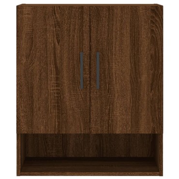 vidaXL Ντουλάπι Τοίχου Καφέ Δρυς 60x31x70cm Επεξεργασμένο Ξύλο 1 τεμ.