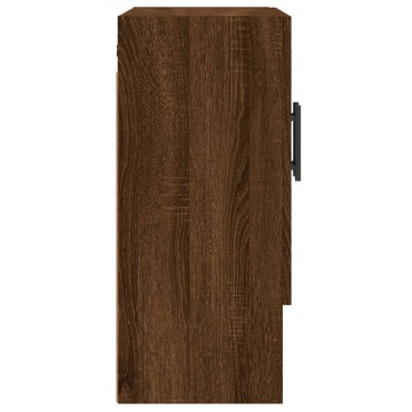 vidaXL Ντουλάπι Τοίχου Καφέ Δρυς 60x31x70cm Επεξεργασμένο Ξύλο 1 τεμ.