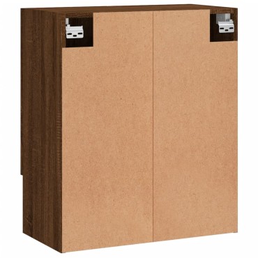vidaXL Ντουλάπι Τοίχου Καφέ Δρυς 60x31x70cm Επεξεργασμένο Ξύλο 1 τεμ.