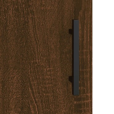 vidaXL Ντουλάπι Τοίχου Καφέ Δρυς 60x31x70cm Επεξεργασμένο Ξύλο 1 τεμ.