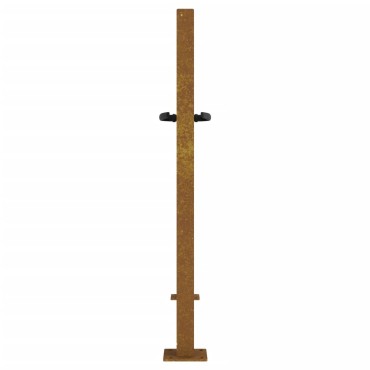 vidaXL Πύλη Κήπου 105x80 εκ. από Ατσάλι Corten