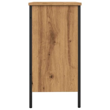 vidaXL Ντουλάπι Νιπτήρα Αρτισιανή Δρυς 60x30x60cm Επεξ. Ξύλο 1 τεμ.