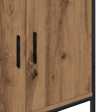 vidaXL Ντουλάπι Νιπτήρα Αρτισιανή Δρυς 60x30x60cm Επεξ. Ξύλο 1 τεμ.