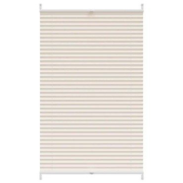 Πλισέ ρόλερ σκίασης 80x150cm Κρεμ
