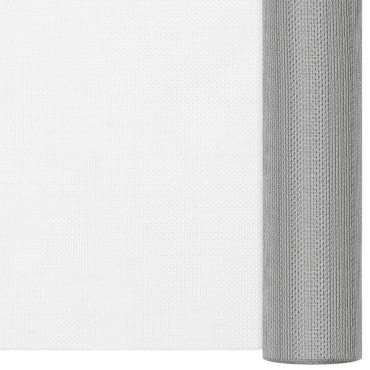 vidaXL Δικτυωτό Πλέγμα Ασημί 80x2000cm από Ανοξείδωτο Ατσάλι
