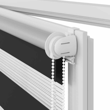 Σύστημα Σκίασης Ρόλερ Zebra Μαύρο 140 x 175 εκ.