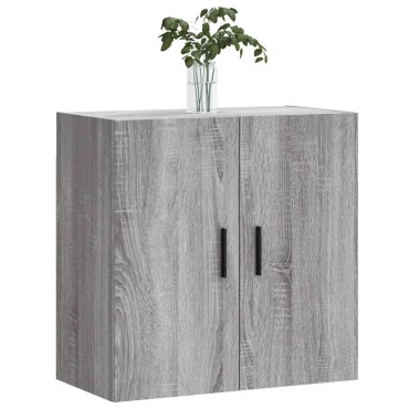 vidaXL Ντουλάπι Τοίχου Γκρι Sonoma 60x31x60cm από Επεξεργασμένο Ξύλο 1 τεμ.