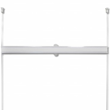 vidaXL Πλισέ ρόλερ σκίασης 70x125cm Λευκό