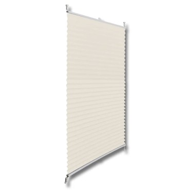 Πλισέ ρόλερ σκίασης 40x125cm Κρεμ