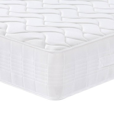 vidaXL Στρώμα με Pocket Springs Μεσαία Σκληρότητα 90x200cm Μονό 1 τεμ. - Μονό