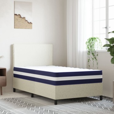 vidaXL Στρώμα με Pocket Springs Μεσαία Σκληρότητα 80x200cm 1 τεμ. - Μονό