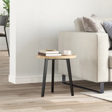 vidaXL Επιφάνεια Τραπεζιού Στρογγυλή 40x2cm από Μασίφ Ξύλο Ακακίας 1 τεμ.
