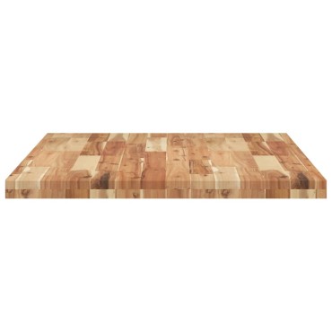 vidaXL Επιφάνεια Γραφείου Ορθογώνια 80x70x4cm Μασίφ Ξύλο Ακακίας