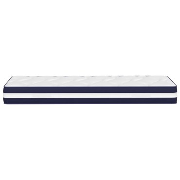 vidaXL Στρώμα με Pocket Springs Μεσαία Σκληρότητα 90x200cm Μονό 1 τεμ. - Μονό