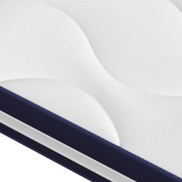 vidaXL Στρώμα με Pocket Springs Μεσαία Σκληρότητα 90x200cm Μονό 1 τεμ. - Μονό
