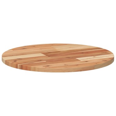 vidaXL Επιφάνεια Τραπεζιού Στρογγυλή 50x2cm από Μασίφ Ξύλο Ακακίας 1 τεμ.