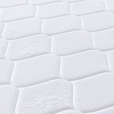 vidaXL Στρώμα με Pocket Springs Μεσαία Σκληρότητα 90x200cm 1 τεμ. - Μονό