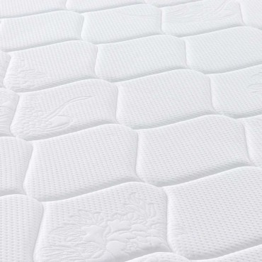 vidaXL Στρώμα με Pocket Springs Μεσαία Σκληρότητα 160x200cm 1 τεμ. - Διπλό