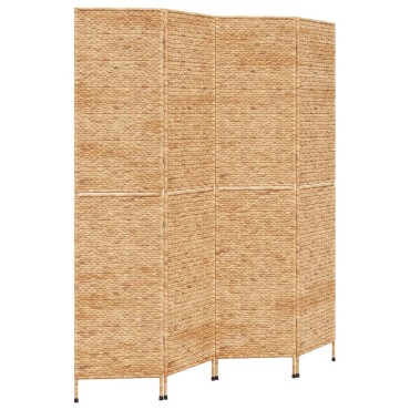 vidaXL Διαχωριστικό Δωματίου με 4 Πάνελ 163x180cm από Υάκινθο Νερού 1 τεμ.
