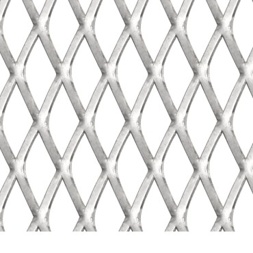 vidaXL Πλέγμα Ανεπτυγμένο 50x50cm / 45x20x4 χιλ. Ανοξείδωτο Ατσάλι