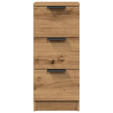 vidaXL Sideboards 2 τεμ. Artisan Oak 30x30x70cm Κατασκευασμένο ξύλο
