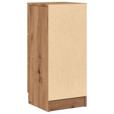 vidaXL Sideboards 2 τεμ. Artisan Oak 30x30x70cm Κατασκευασμένο ξύλο