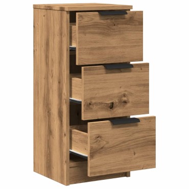vidaXL Sideboards 2 τεμ. Artisan Oak 30x30x70cm Κατασκευασμένο ξύλο