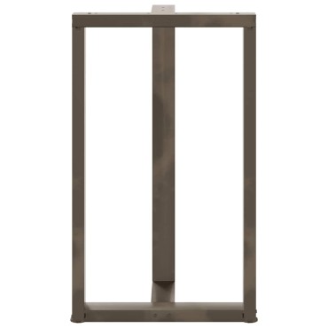 vidaXL Πόδια τραπεζιού μπαρ σχήμα T 2 τεμ. 60x35x(100-101)cm Ατσάλι