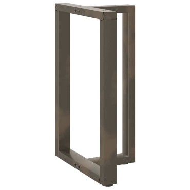 vidaXL Πόδια τραπεζιού μπαρ σε σχήμα T 2 τεμ. 60x35x(90-91)cm Ατσάλι