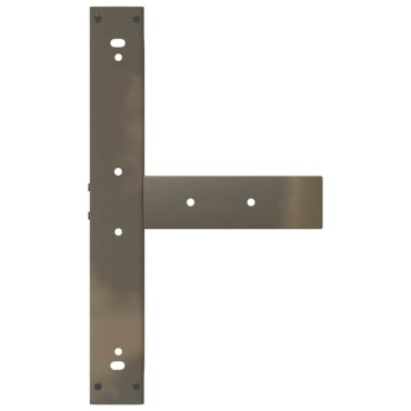vidaXL Πόδια τραπεζιού μπαρ σε σχήμα T 2 τεμ. 60x35x(90-91)cm Ατσάλι
