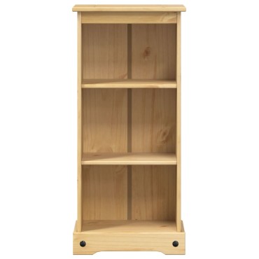 vidaXL Βιβλιοθήκη Corona 46x29x100cm από Μασίφ Ξύλο Πεύκου 1 τεμ.