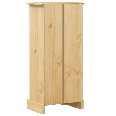 vidaXL Βιβλιοθήκη Corona 46x29x100cm από Μασίφ Ξύλο Πεύκου 1 τεμ.
