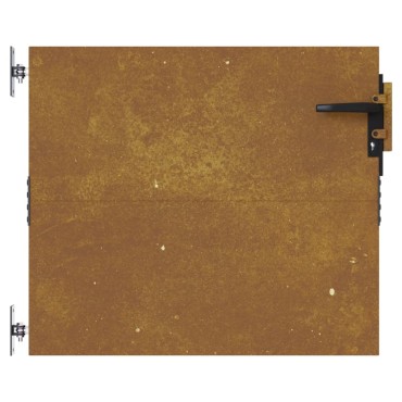 vidaXL Πύλη Κήπου 85 x 75 εκ. από Ατσάλι Corten