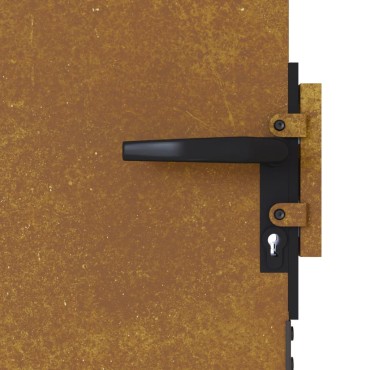 vidaXL Πύλη Κήπου 85 x 75 εκ. από Ατσάλι Corten