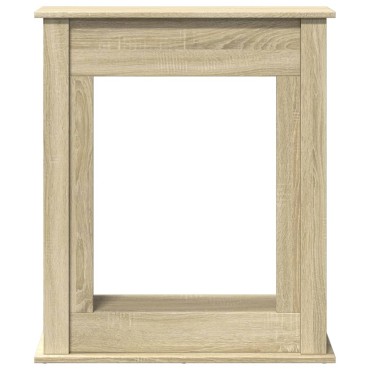 vidaXL Πλαίσιο Τζακιού Sonoma Δρυς 75x20x87,5 εκ. από Επεξ. Ξύλο