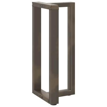 vidaXL Πόδια τραπεζιού μπαρ σε σχήμα T 2 τεμ. 50x35x(90-91)cm Ατσάλι