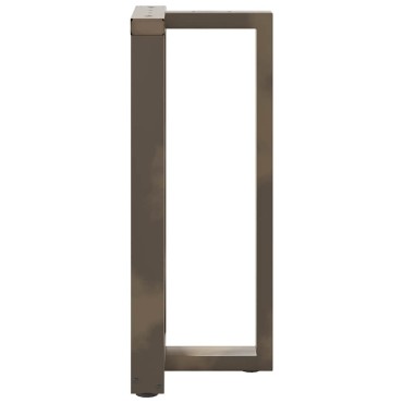 vidaXL Πόδια τραπεζιού μπαρ σε σχήμα T 2 τεμ. 50x35x(90-91)cm Ατσάλι