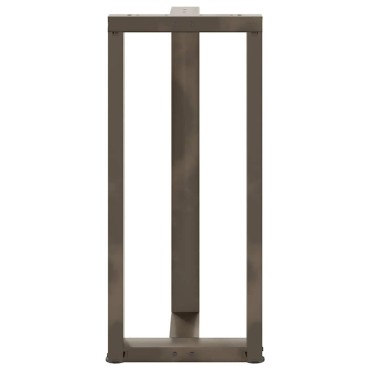 vidaXL Πόδια τραπεζιού μπαρ σε σχήμα T 2 τεμ. 50x35x(90-91)cm Ατσάλι