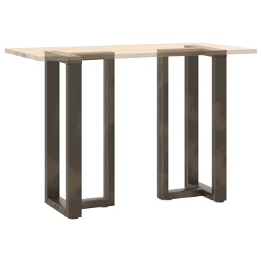 vidaXL Πόδια τραπεζιού μπαρ σε σχήμα T 2 τεμ. 50x35x(90-91)cm Ατσάλι