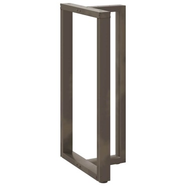 vidaXL Πόδια τραπεζιού μπαρ σχήμα T 2 τεμ. 60x35x(110-111)cm Ατσάλι