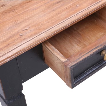 vidaXL Σεκρετέρ με Συρτάρια 90x50x101cm από Μασίφ Μαόνι 1 τεμ.