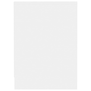 vidaXL Έπιπλο Τηλεόρασης Λευκό 102x37,5x52,5cm από Επεξ. Ξύλο