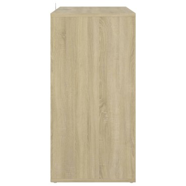 vidaXL Παπουτσοθήκη Sonoma Δρυς 60x35x70cm από Επεξ. Ξύλο