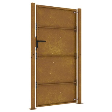 vidaXL Πύλη Κήπου 105 x 180 εκ. από Ατσάλι Corten