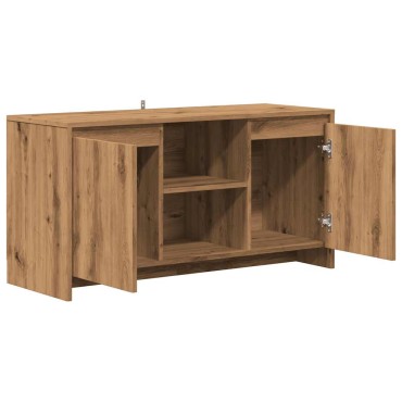 vidaXL Έπιπλο Τηλεόρασης Αρτισιανή Δρυς 102x37,5x52,5cm Επεξεργ. Ξύλο