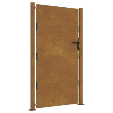 vidaXL Πύλη Κήπου 105 x 205 εκ. από Ατσάλι Corten