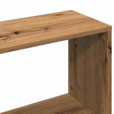 vidaXL Ντουλάπι βιβλίων Artisan Oak 80x24x192cm Κατασκευασμένο ξύλο 1 τεμ.