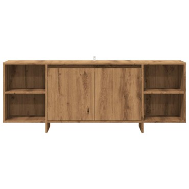 vidaXL Έπιπλο Τηλεόρασης Αρτισιανή Δρυς 130x35x50cm από Επεξεργ. Ξύλο