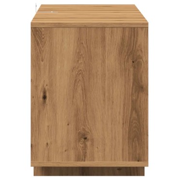 vidaXL Έπιπλο Τηλεόρασης Αρτισιανή Δρυς 130x35x50cm από Επεξεργ. Ξύλο