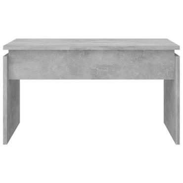 vidaXL Τραπεζάκι Σαλονιού Γκρι Σκυρ. 68x50x38cm από Επεξ. Ξύλο 1 τεμ.